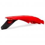 Paralama Traseiro CRF 250F Com Rabeta Led AMX - Vermelho