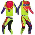 Calça + Camisa IMS Sprint Royal/Vermelho/Fluor