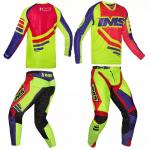 Calça + Camisa IMS Sprint Royal/Vermelho/Fluor