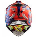 Capacete LS2 MX470 Subverter Azul Laranja
