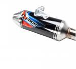 Ponteira e Curva De Escape CRF250F Foco Racing Preto