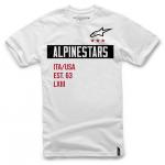 Camiseta Alpinestars Valiant Tee Branca