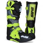 Bota IMS Factory Preta/Amarela Fluor