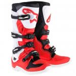 Bota Alpinestars Tech 5 Vermelha / Branca / Preta