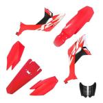 Kit Plástico CRF250F Evo Biker Vermelho/Branco