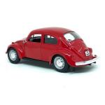 Miniatura Carro Volkswagen Fusca Vermelho 1:24 - Maisto 