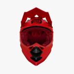 Capacete ASW Fusion Solid 2021 Vermelho Fosco