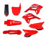 Kit Plástico CRF230F F21 AMX Completo Vermelho