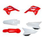 Kit Plástico CRF230F F21 AMX Vermelho/Branco