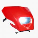 Farol Crf230f / Crf250f AMX Completo Vermelho