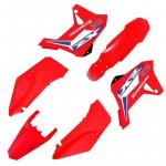 Kit Plástico R1DE XR250 Tornado Biker Vermelho