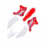 Kit Plástico R1DE XR250 Tornado Biker Vermelho/Branco