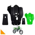 Protetor De Motor C/Link Kawasaki KX250/450 Biker Preto