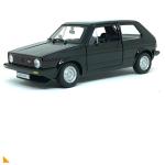 Volkswagen Golf Gti Mk1 1979 Preto 1:24 - Burago