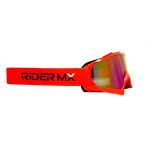 Óculos Moto Rider Trilha Enduro MT-2 Vermelho/Iridium
