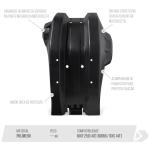 Protetor Do Motor Mxf 250 4t 300rx/rxs 4t Biker