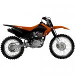 Kit Plástico Avtec CRF 230 Honda Com Number e Adesivo - Modelo 2015