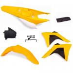 Kit Plástico CRF 230 AMX  Design CRF 450 Amarelo