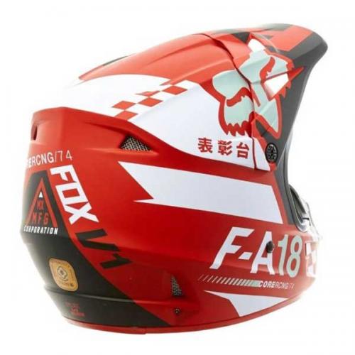 Capacete Fox V1 Sayak Vermelho