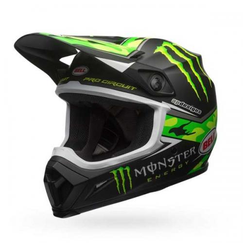 Capacete Bell MX-9 Mips Pro Circuit Monster