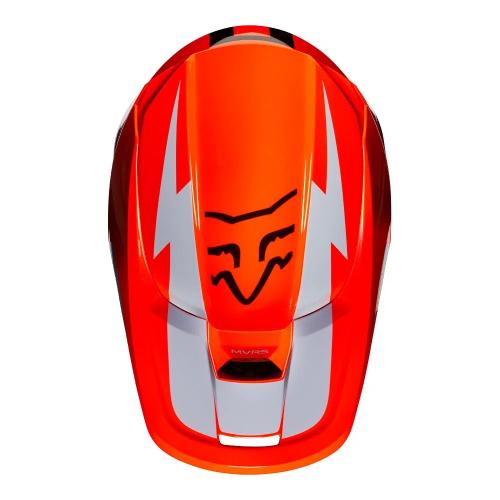 Capacete Fox V1 MVRS WERD Laranja