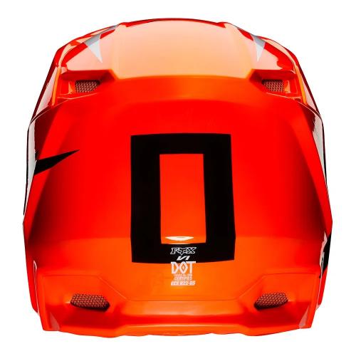 Capacete Fox V1 MVRS WERD Laranja