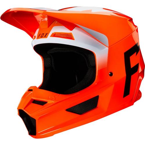 Capacete Fox V1 MVRS WERD Laranja