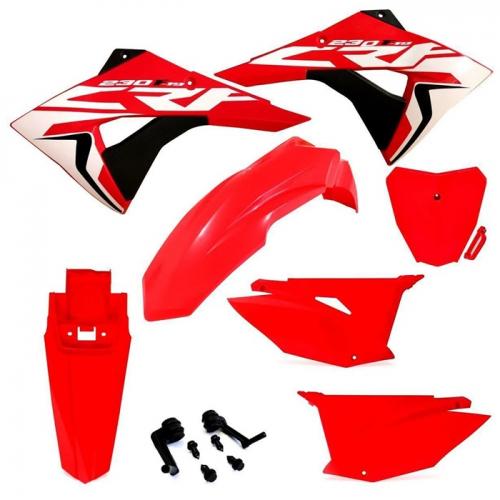 Kit Plastico Next CRF 230 Biker Vermelho