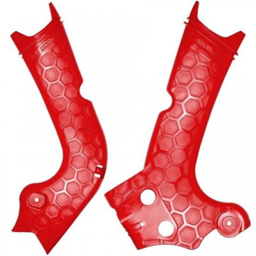 Protetor De Quadro CRF450R/X Biker - Vermelho