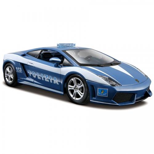 Miniatura Lamborghini Gallardo Lp 560-4 Polizia 1:24 Maisto