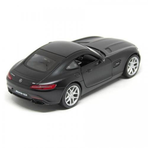 Miniatura Mercedes-Benz Amg Gt Preta 1:24-Maisto