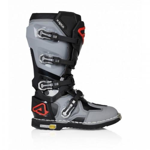 Bota Acerbis X-rock Preto/cinza