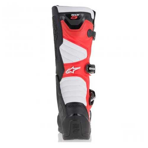 Bota Alpinestars Tech 5 Preta / Vermelha / Amarela