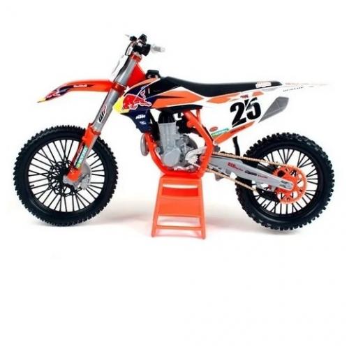 Miniatura Moto KTM 450 SX-F Marvin Musquin Red Bull - 1/6 