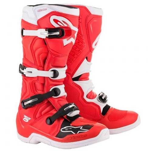 Bota Alpinestars Tech 5 Vermelha / Branca