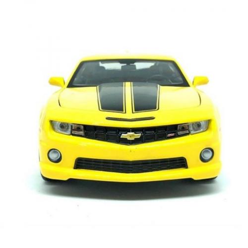 Miniatura Carro Chevrolet Camaro SS RS (2010) Amarelo 1:24 - Maisto