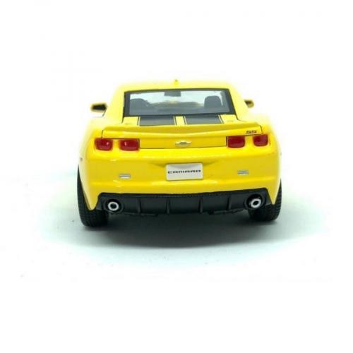 Miniatura Carro Chevrolet Camaro SS RS (2010) Amarelo 1:24 - Maisto