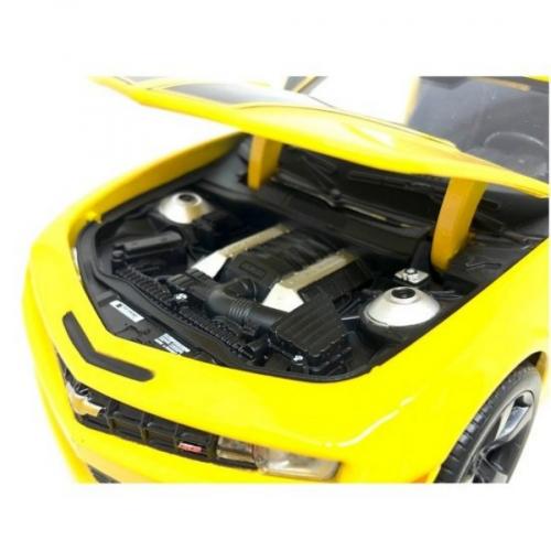 Miniatura Carro Chevrolet Camaro SS RS (2010) Amarelo 1:24 - Maisto