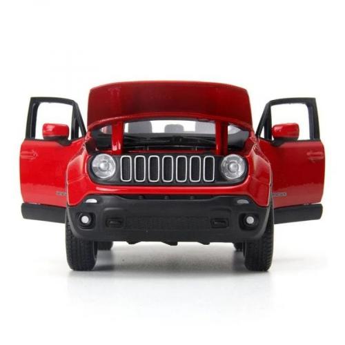Miniatura Jeep Renegade Vermelho 1:24 - Maisto 