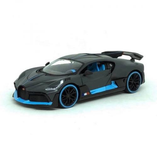 Miniatura Carro Bugatti Divo Cinza Fosco 1:24 - Maisto