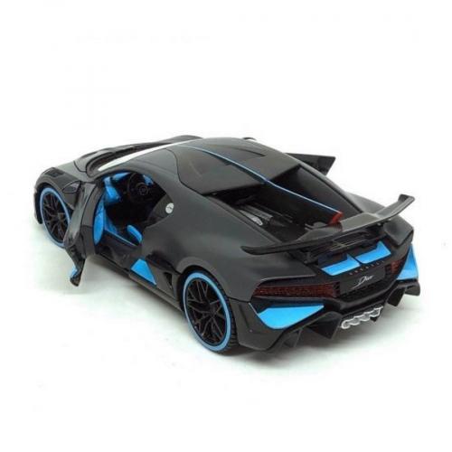Miniatura Carro Bugatti Divo Cinza Fosco 1:24 - Maisto