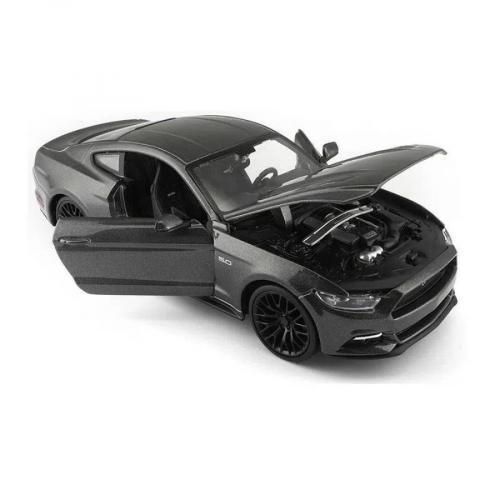 Miniatura Carro Ford Mustang GT 2015 Grafite 1:24 - Maisto