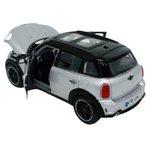 Miniatura Carro Mini Cooper Countryman Prata 1:24 - Maisto 