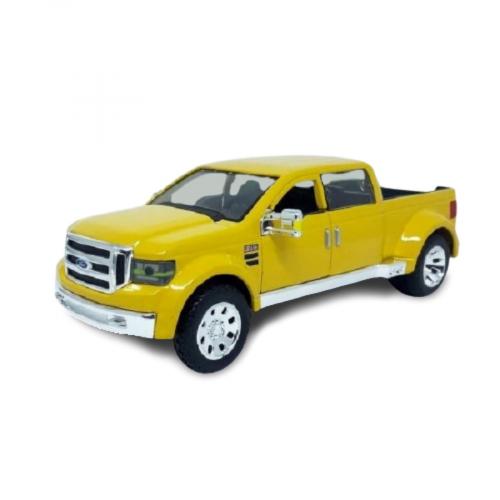 Miniatura Picape Ford Mighty F-350 Amarelo 1:31 - Maisto