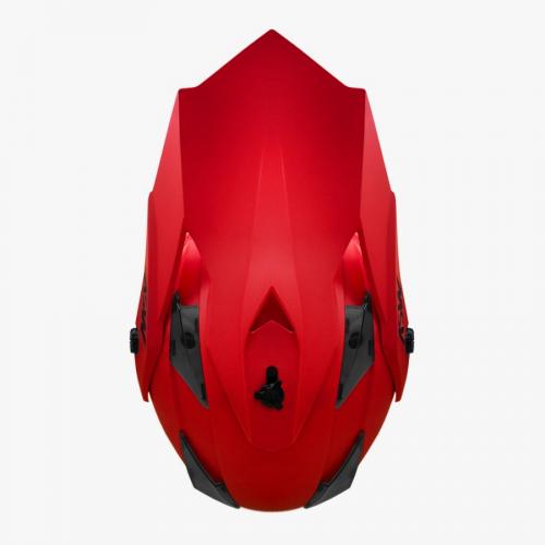 Capacete ASW Fusion Solid 2021 Vermelho Fosco
