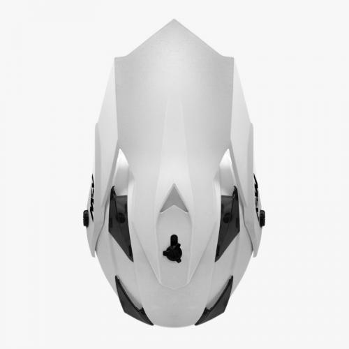 Capacete ASW Fusion Solid 2021 Branco Fosco