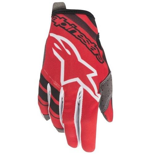 Luva Alpinestars Radar Preto Vermelho 2019