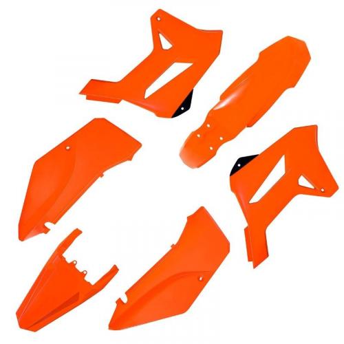 Kit Plástico R1DE XR250 Tornado Biker Laranja