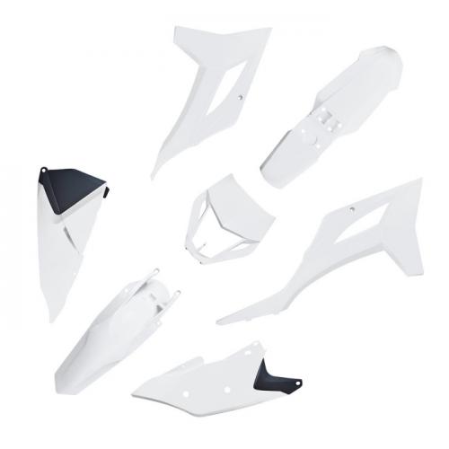 Kit Plástico Carenagem MXF/ KTM (MXF 250TS/ MXF 300TS/300RX/300RXS/KTM) Branco