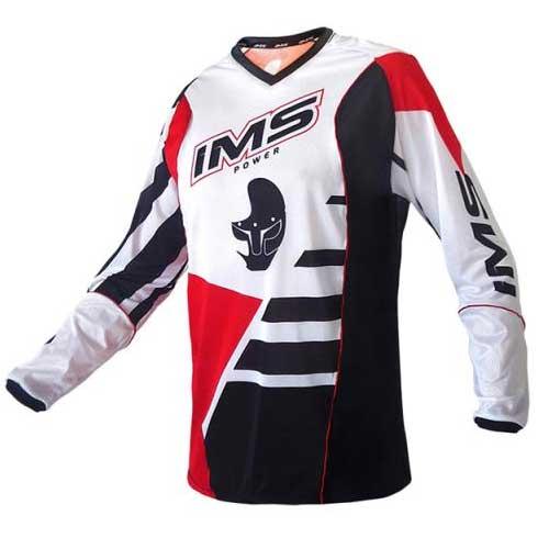 Camisa IMS Power 18 Branca / Preta / Vermelha